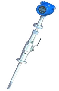 管道式熱式氣體質(zhì)量流量計滿管型外觀結(jié)構(gòu)圖